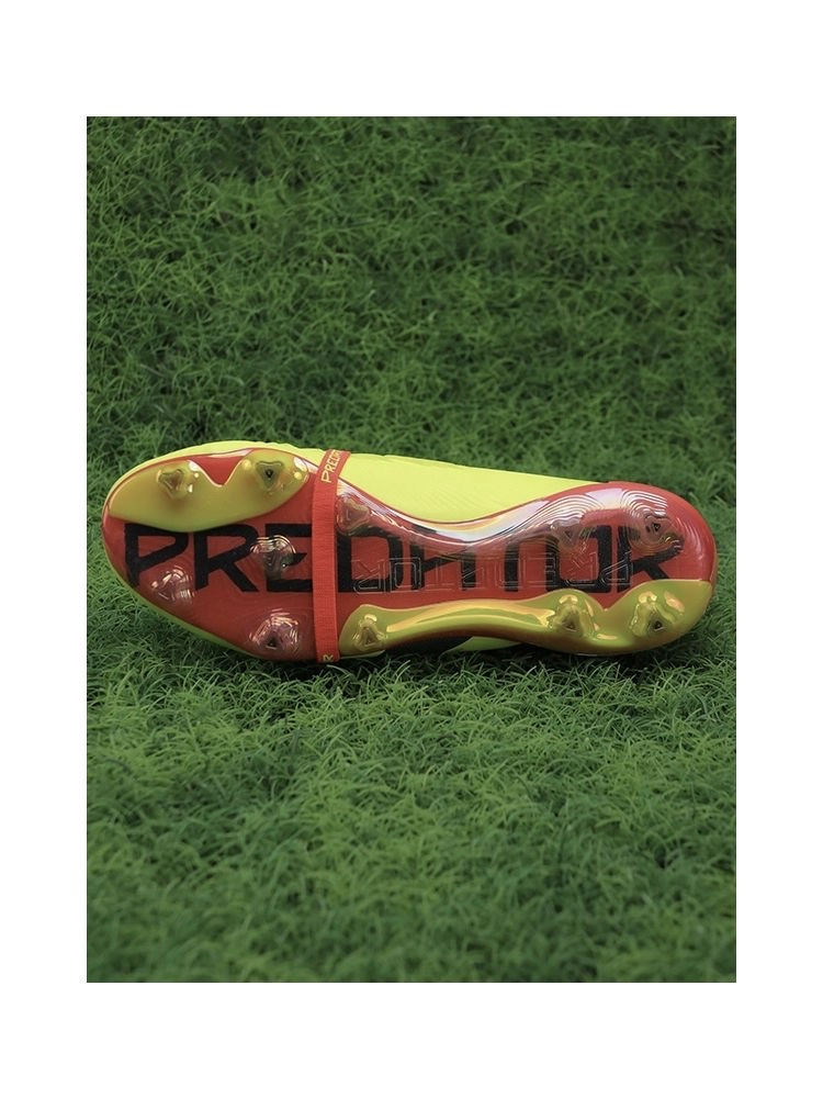 adidas Predator Elite Fold-over Tongue FG Energy Citrus - Solar Yellow/Core Black/Solar Red