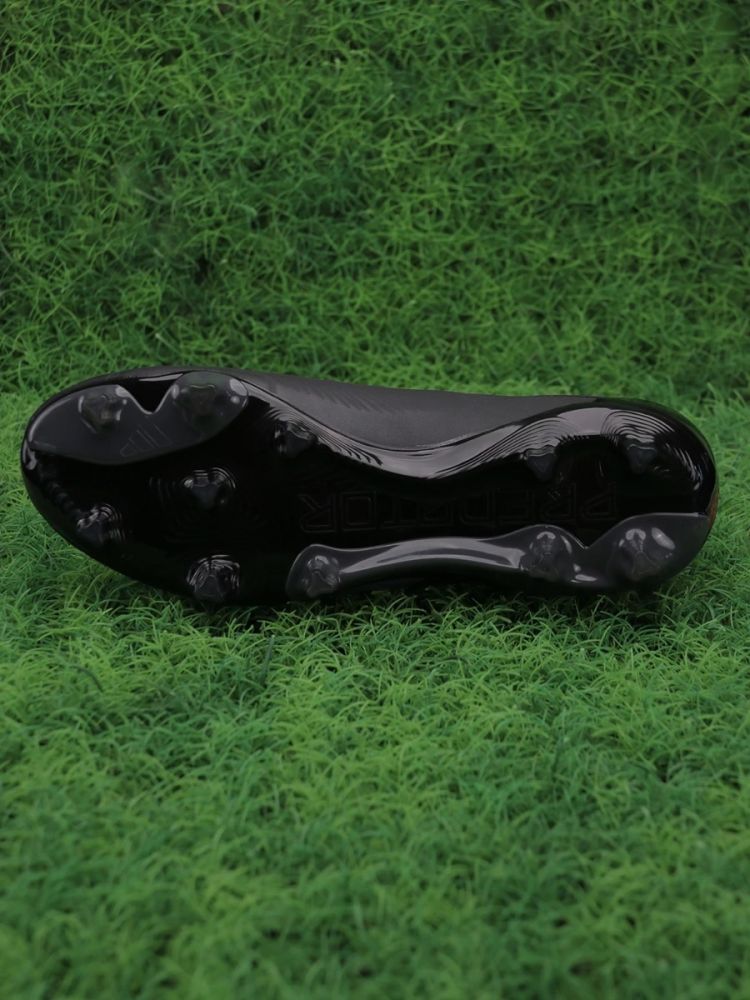 adidas Predator Elite Laceless FG Nightstrike - Black/Iron Metallic