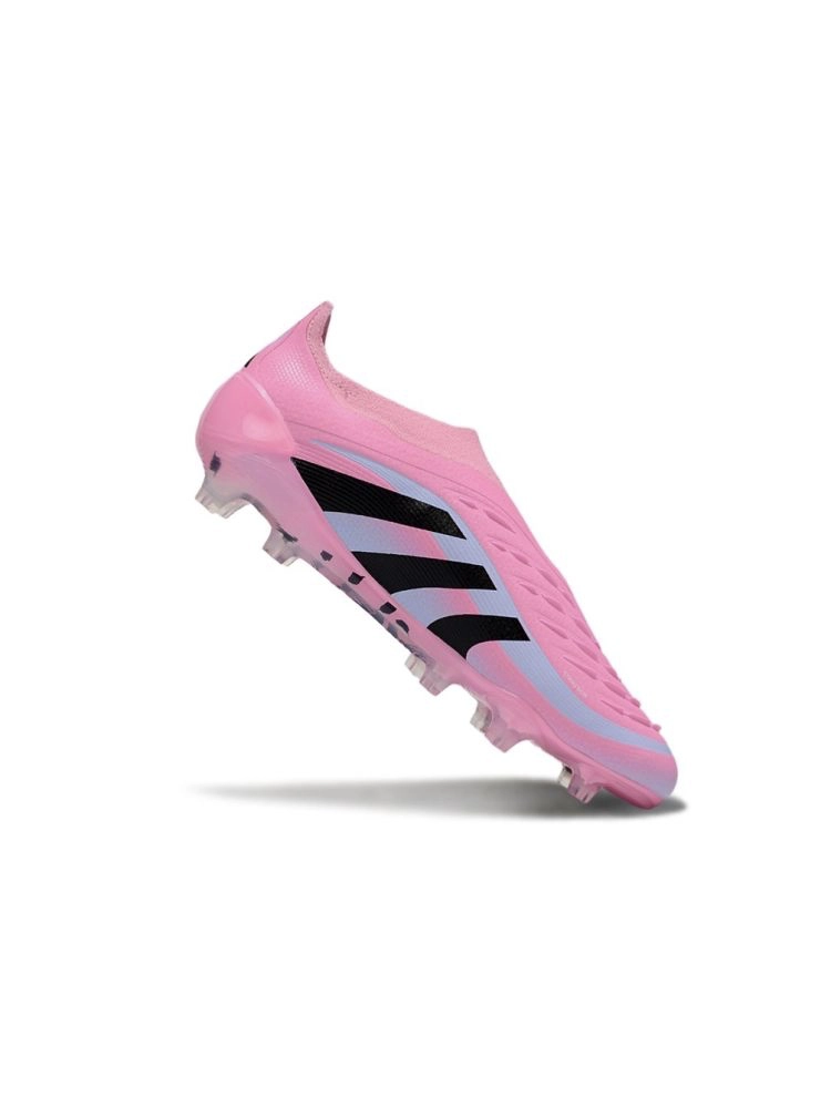 adidas Predator Elite Laceless FG Pink Black
