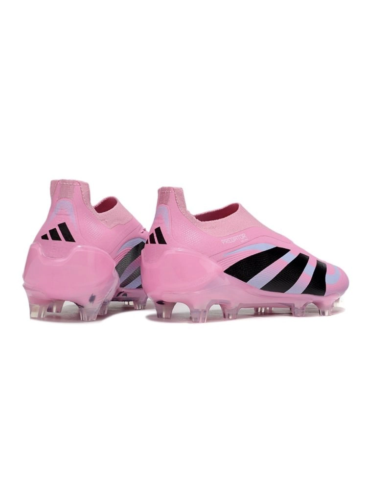 adidas Predator Elite Laceless FG Pink Black