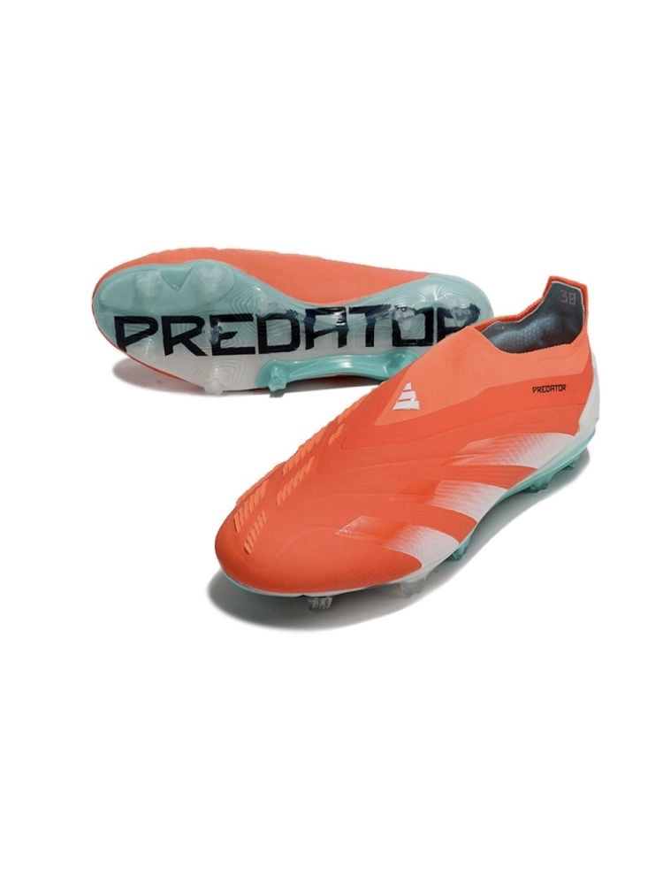 adidas Predator Elite Laceless FG Watermelon - Red/Turquoise/White
