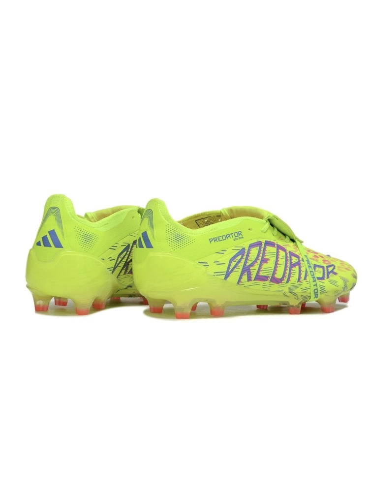 adidas Predator Elite Tongue FG - Lucid Lemon/Lucid Pink/Blue Fusion