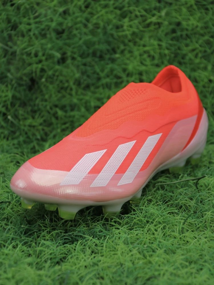 adidas X Crazyfast Elite Laceless FG Energy Citrus - Solar Red/Footwear White/Solar Yellow