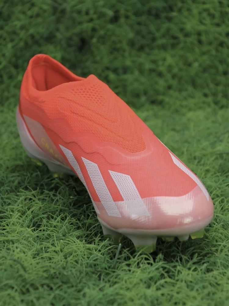 adidas X Crazyfast Elite Laceless FG Energy Citrus - Solar Red/Footwear White/Solar Yellow