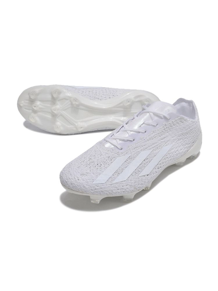 adidas X Crazyfast Strung+ FG - White/White