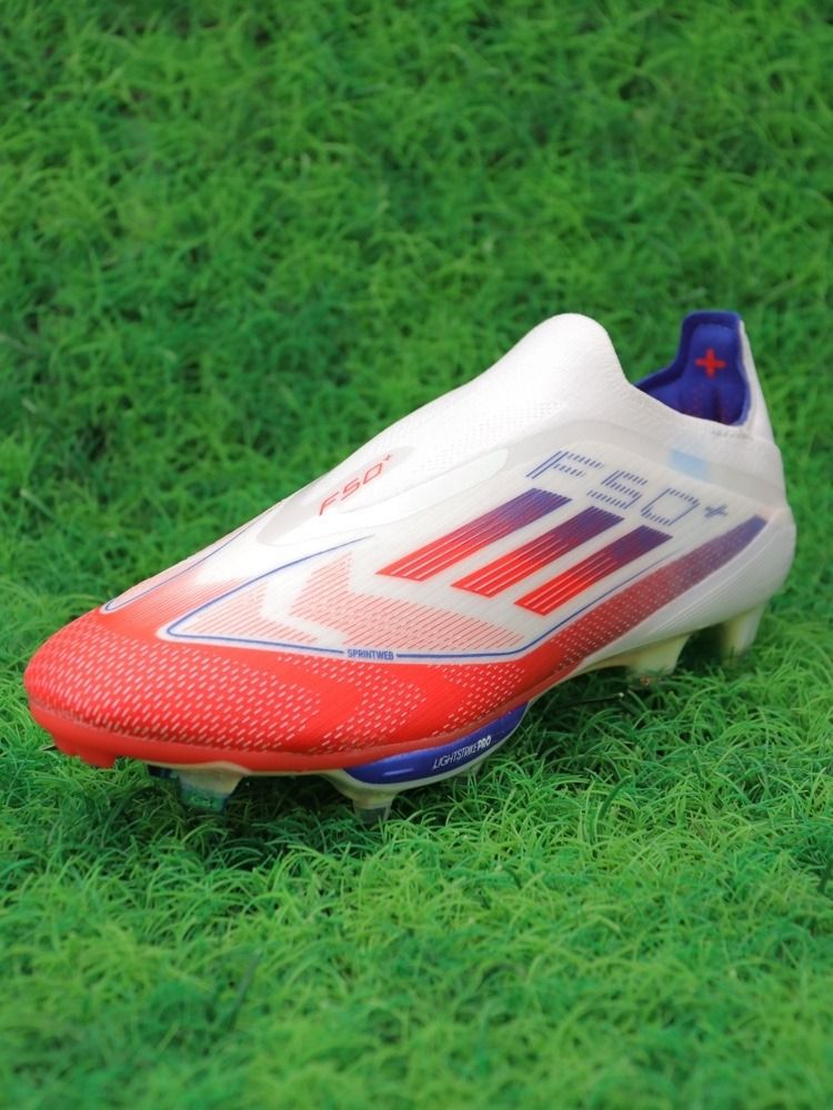 adizero F50+ Elite FG Advancement Pack - Solar Red/White/Lucid Blue
