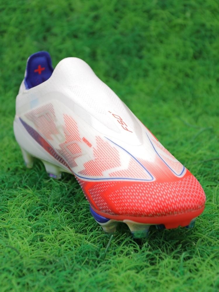 adizero F50+ Elite FG Advancement Pack - Solar Red/White/Lucid Blue