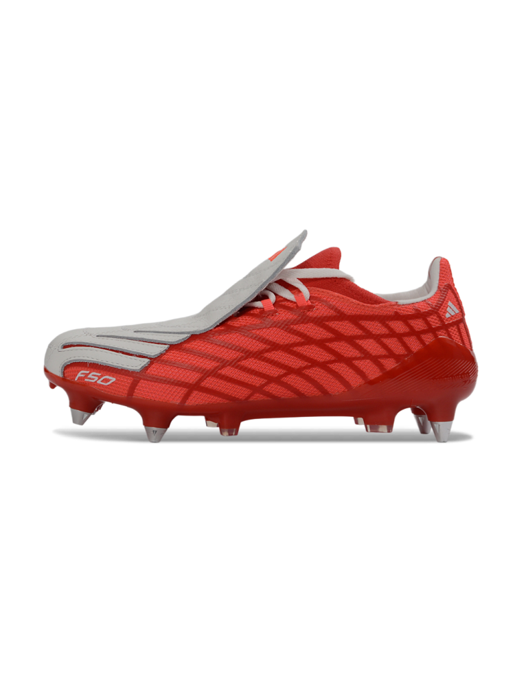 Adidas F50 Spider Elite SG-Pro Off White Vivid Red
