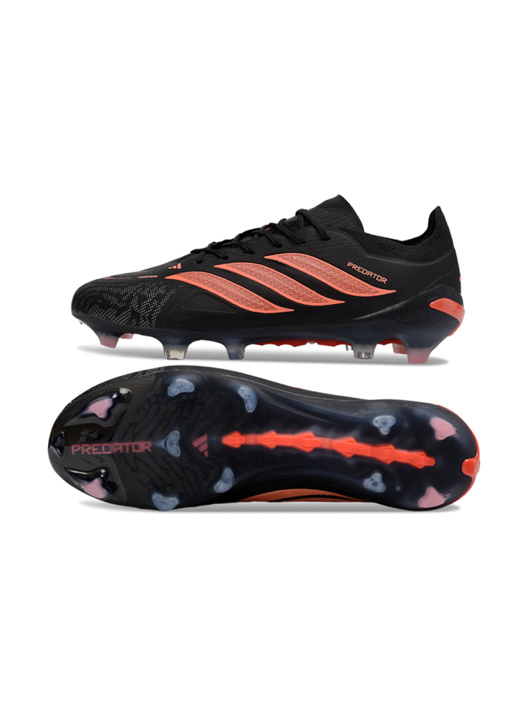 adidas Predator Elite FG Core Black Footwear White Lucid Red