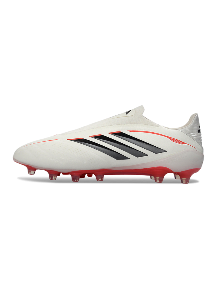 Adidas Copa Pure 4 Elite Laceless FG 'Born For Goals' - White Black Red