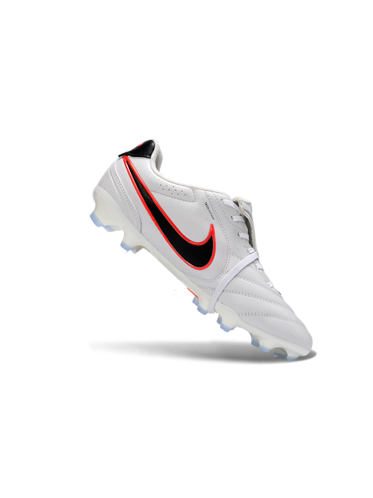Nike Tiempo Ligera Pro FG White Bright Crimson Black