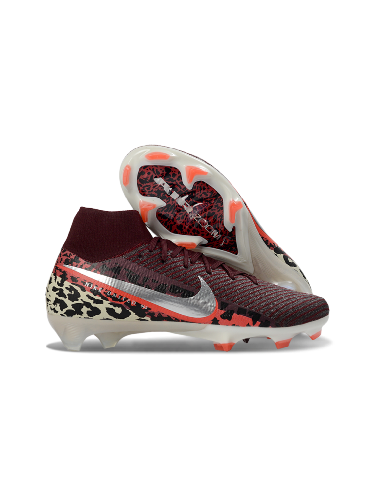 Nike Air Zoom Mercurial Superfly IIX Elite FG 2026 United Women's - Burgundy Crush Pure Platinum