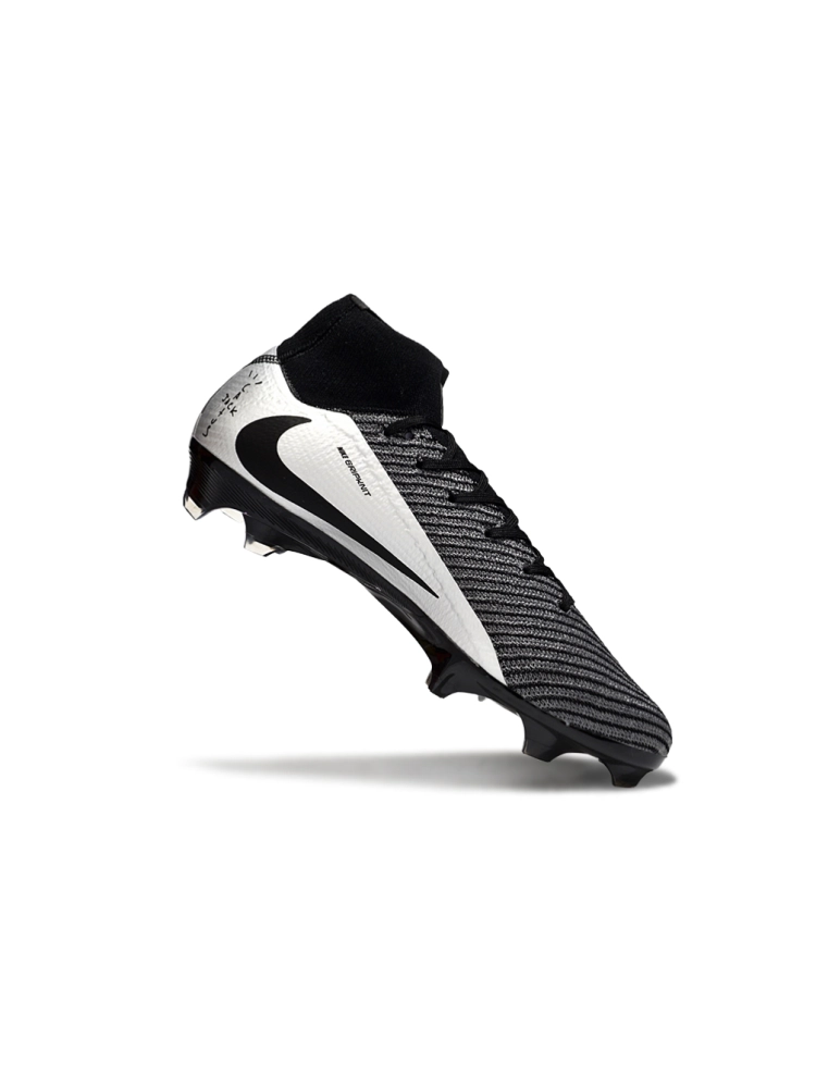 Nike Air Zoom Mercurial Superfly 10 Elite FG Black Silver