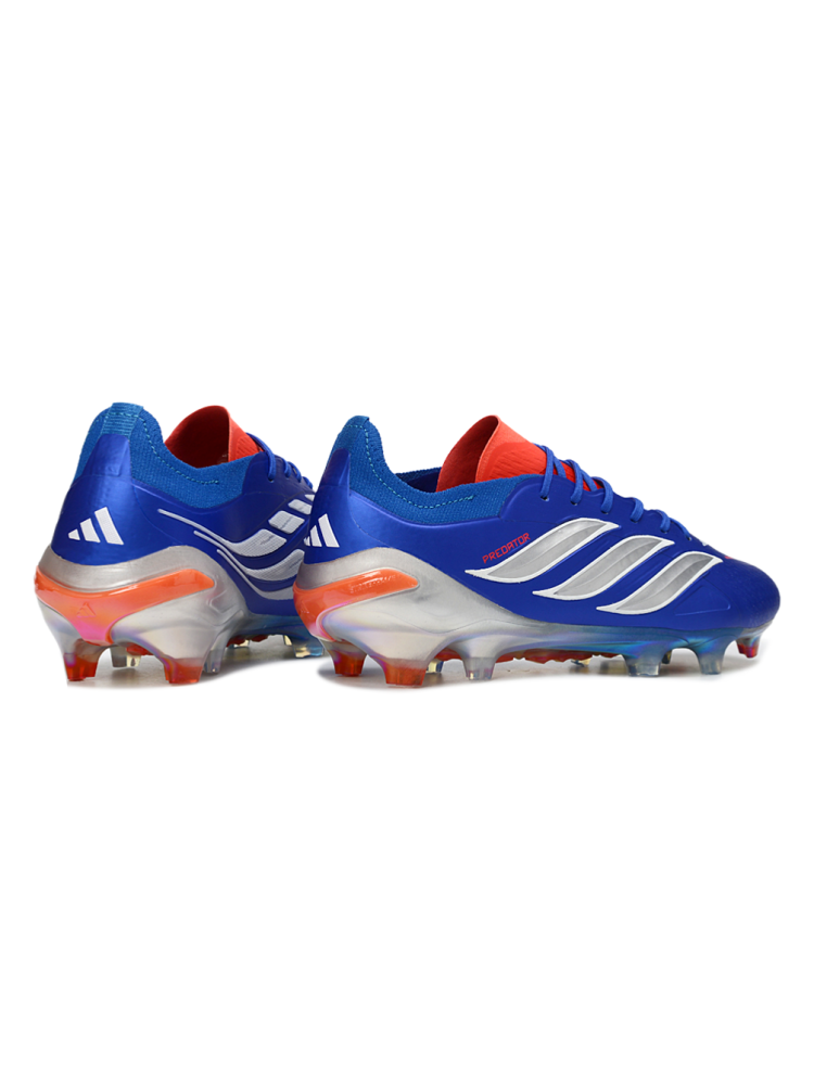adidas Predator Elite FG Blue Metallic Silver Lucid Red