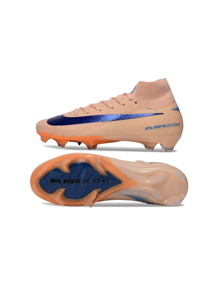 Nike Air Zoom Mercurial Superfly 10 Elite FG Orange Blue