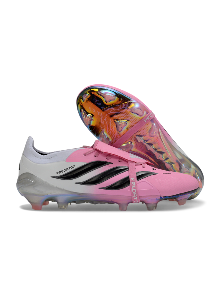 adidas Predator Elite Fold-over Tongue FG Beam Pink Core Black