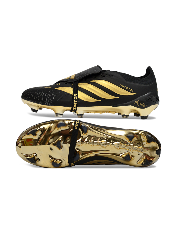 adidas Predator Elite Fold-over Tongue FG - Kaka Edition Core Black Gold Metallic