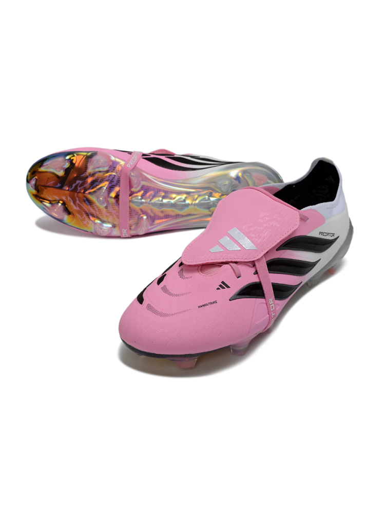 adidas Predator Elite Fold-over Tongue FG Beam Pink Core Black