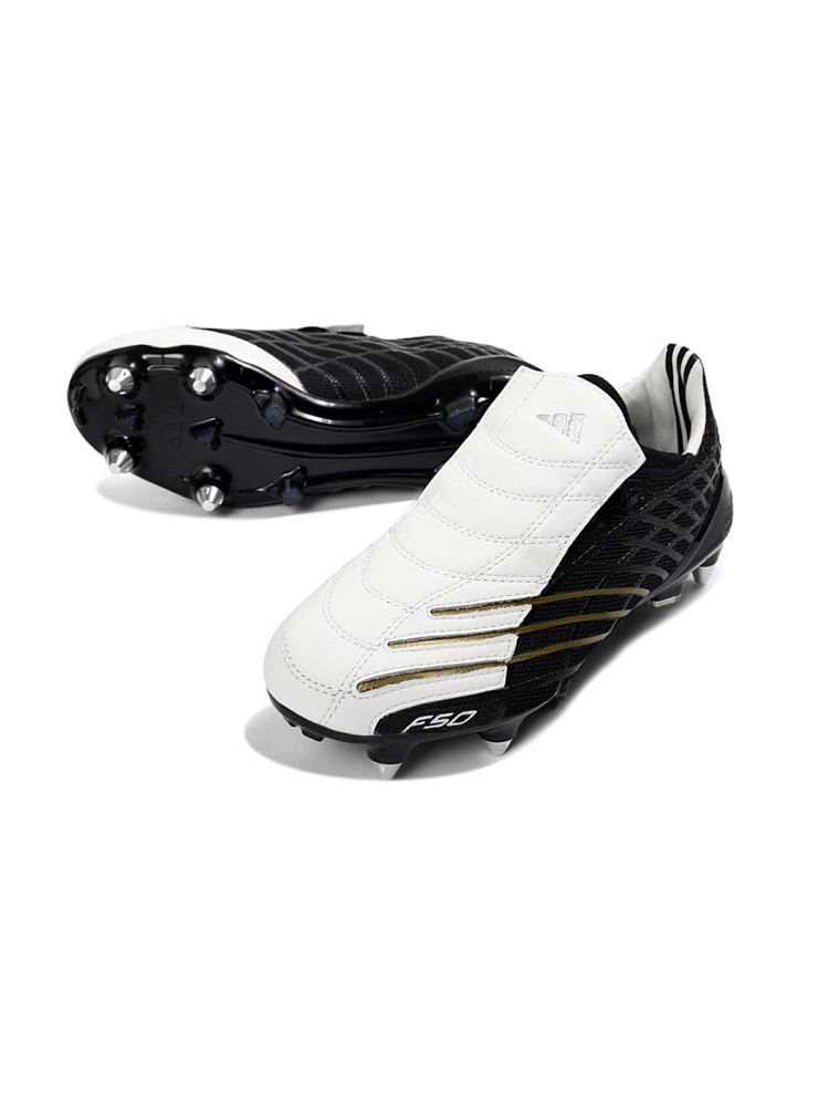 Adidas F50 Spider Elite SG-Pro Off White Black Metallic Gold