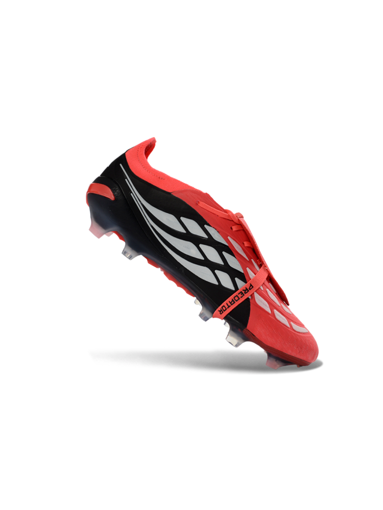 adidas Predator Elite Fold-over Tongue FG Lucid Red Core Black Cloud White