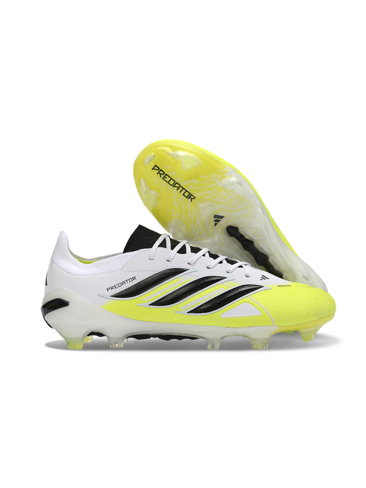 adidas Predator Elite FG White Solar Yellow Black