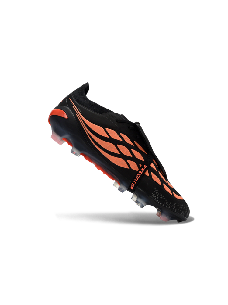 adidas Predator Elite Fold-over Tongue FG Core Black Footwear White Lucid Red