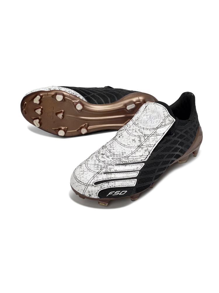 Adidas F50 Spider 2025 Remake Boots FG Black White Gold