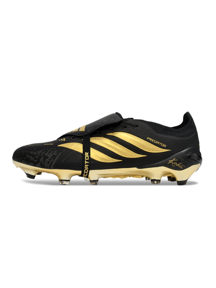 adidas Predator Elite Fold-over Tongue FG - Kaka Edition Core Black Gold Metallic