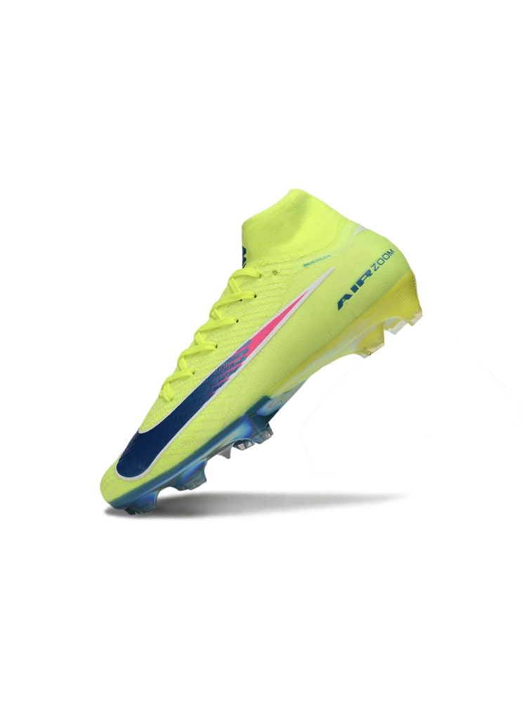 Nike Air Zoom Mercurial Superfly 10 Elite FG Green Blue