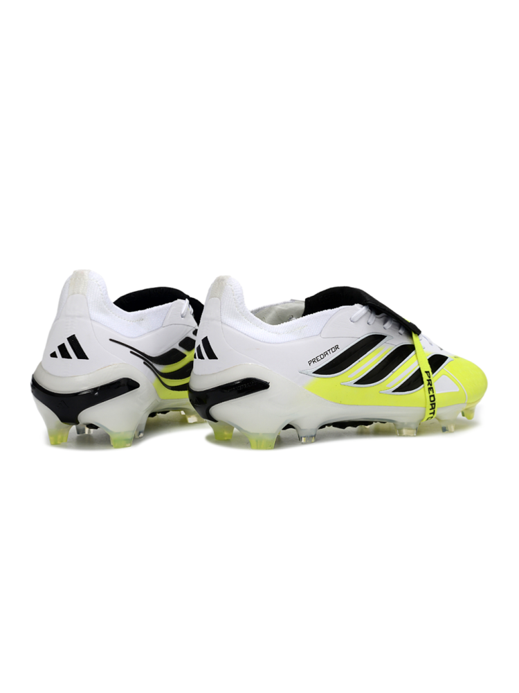 adidas Predator Elite Fold-over Tongue FG White Solar Yellow Black