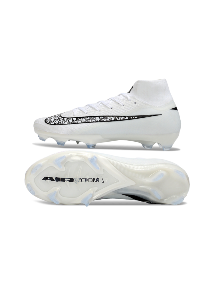Nike Air Zoom Mercurial Superfly 10 Elite FG Dior Edtion White Black