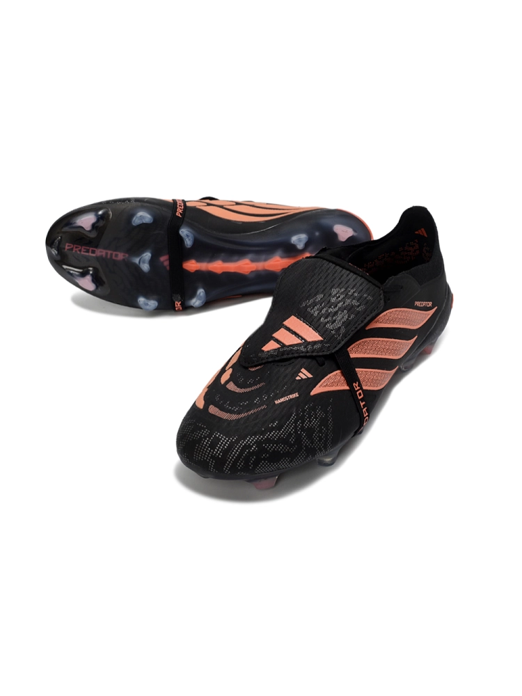 adidas Predator Elite Fold-over Tongue FG Core Black Footwear White Lucid Red