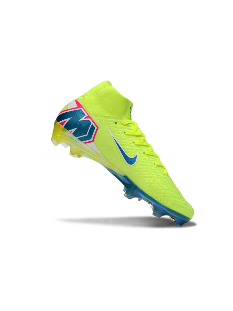 Nike Air Zoom Mercurial Superfly 10 Elite FG Green Blue