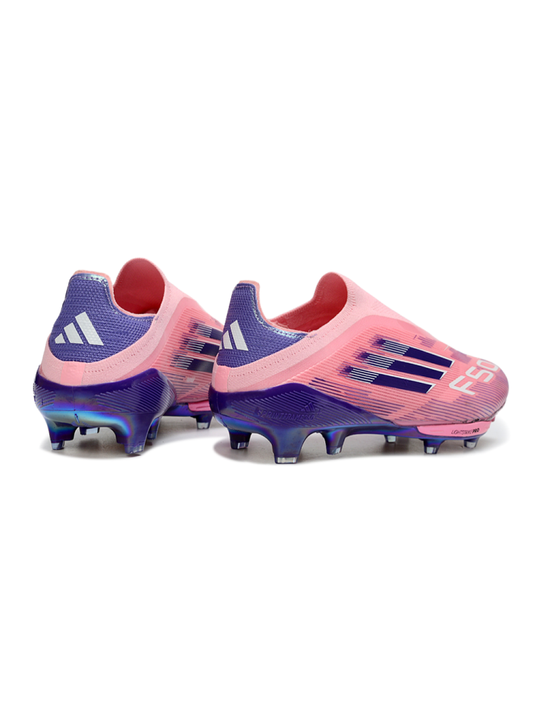 adidas F50+ Elite Laceless FG Lucid Pink Team Royal Blue Cloud White