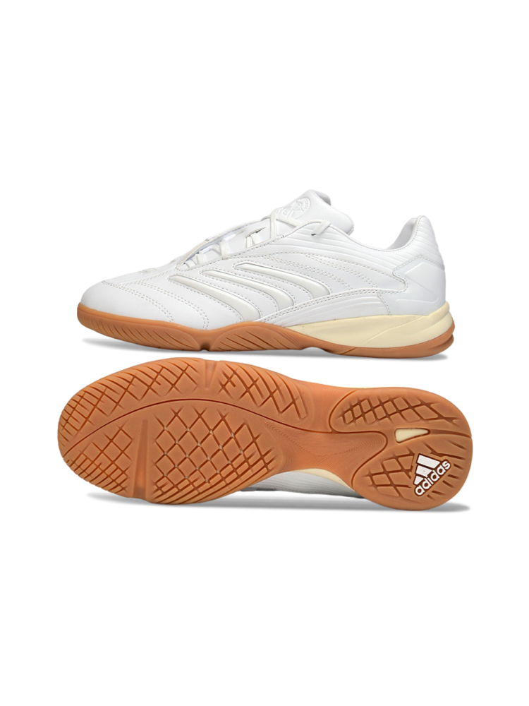 adidas Predator Precision IN Core White Gum