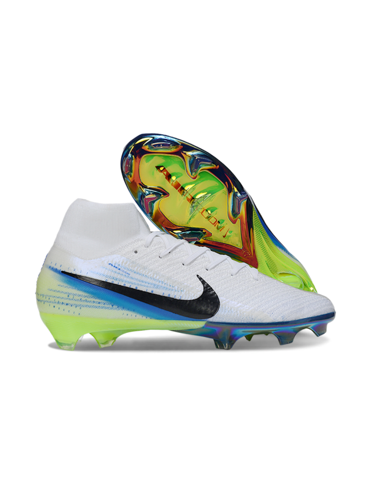 Nike Air Zoom Mercurial Superfly 10 Elite FG White Black Green