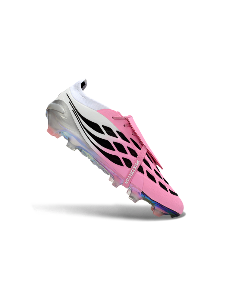 adidas Predator Elite Fold-over Tongue FG Beam Pink Core Black