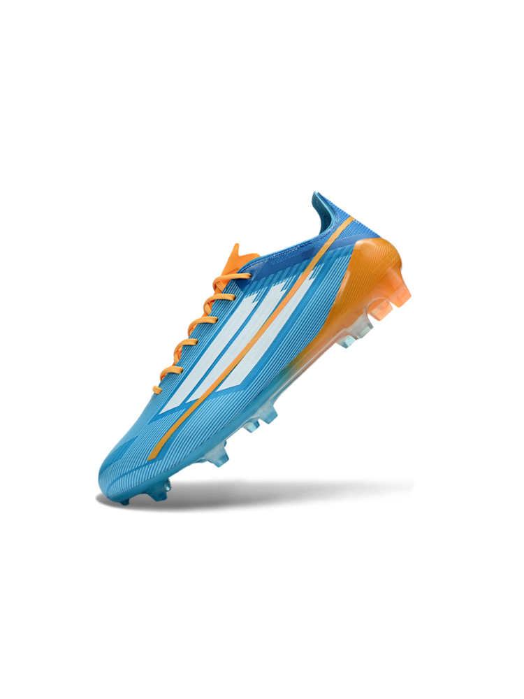 adidas F50 Elite FG Beam Orange Lucid Blue Cloud White