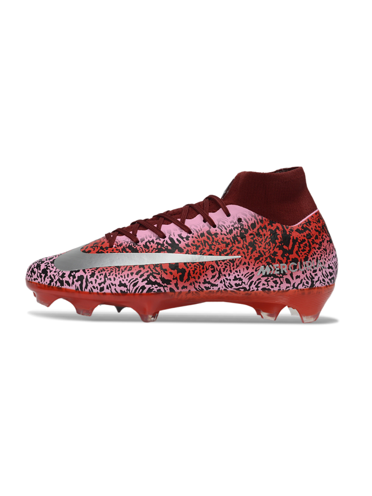 Nike Air Zoom Mercurial Superfly IIX Elite FG Safari Red Silver