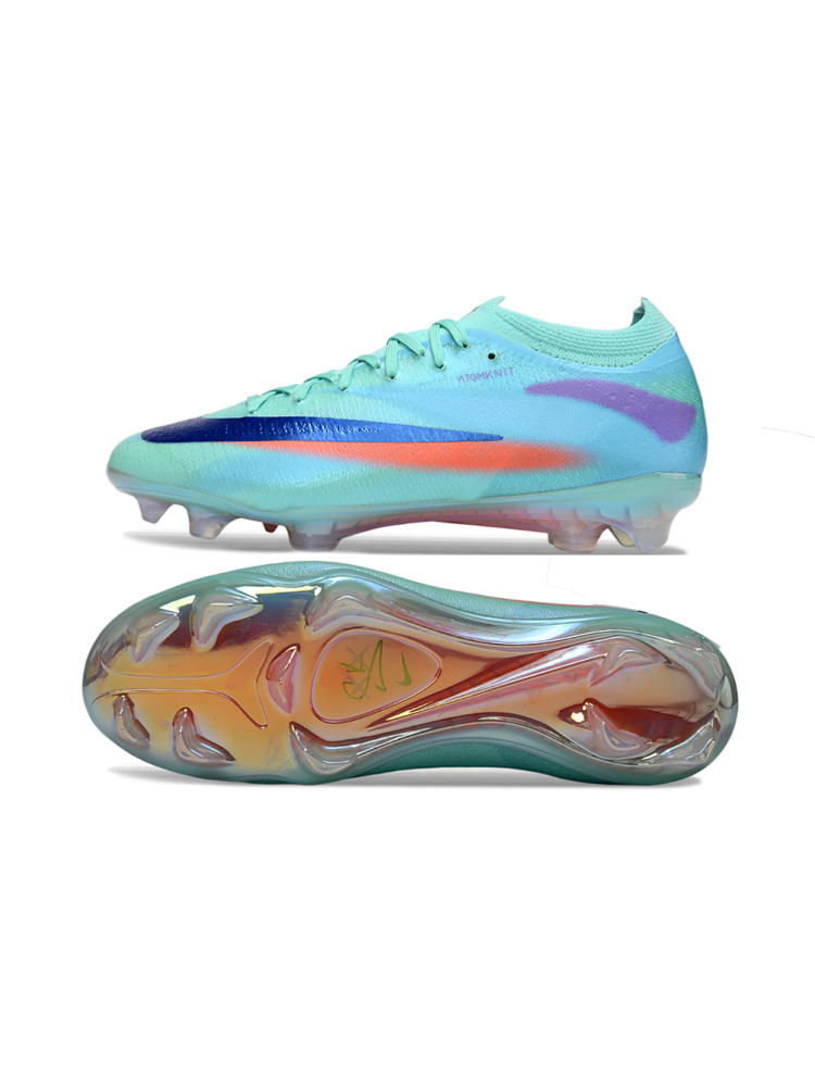 Nike Air Zoom Mercurial Vapor 17 Elite FG - Barely Green Electro Purple Total Orange