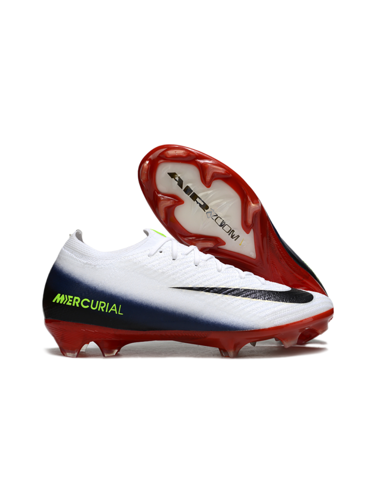 Nike Air Zoom Mercurial Vapor 16 Elite FG White Black Red Gold