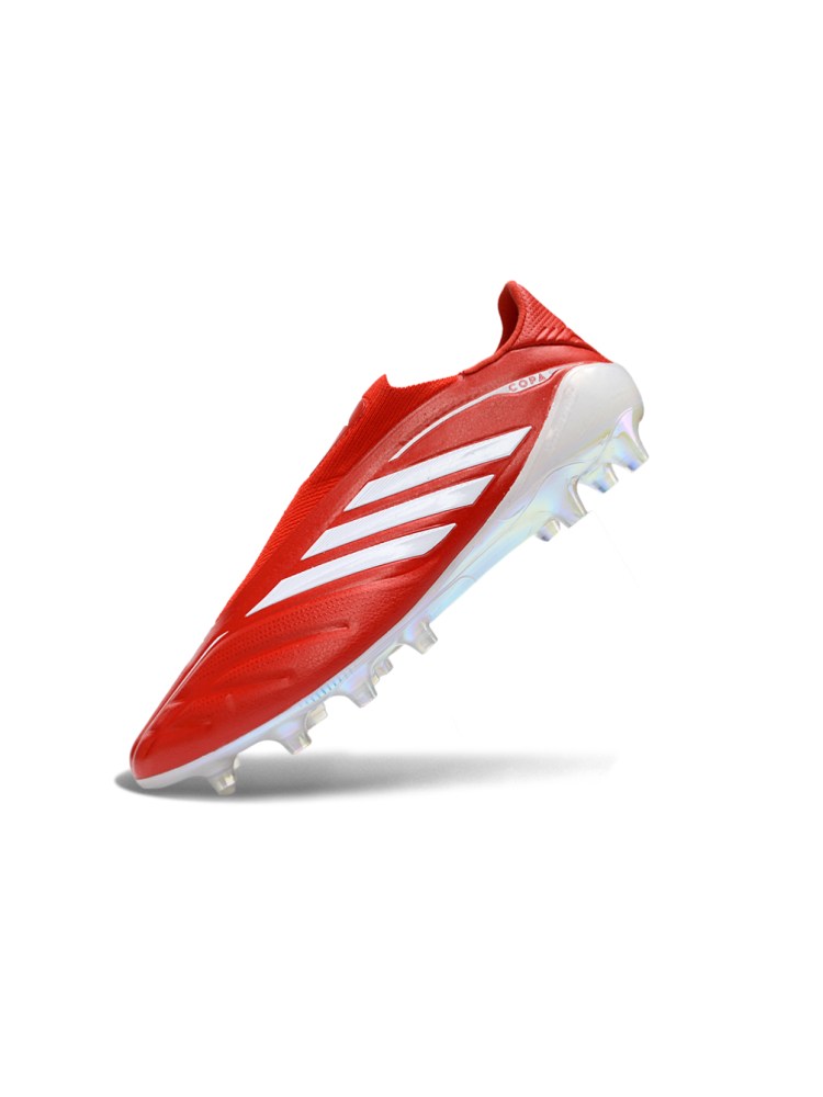 adidas Copa Pure IV Elite Laceless FG - Lucid Red Footwear White