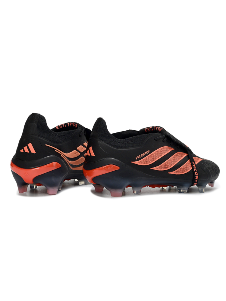 adidas Predator Elite Fold-over Tongue FG Core Black Footwear White Lucid Red