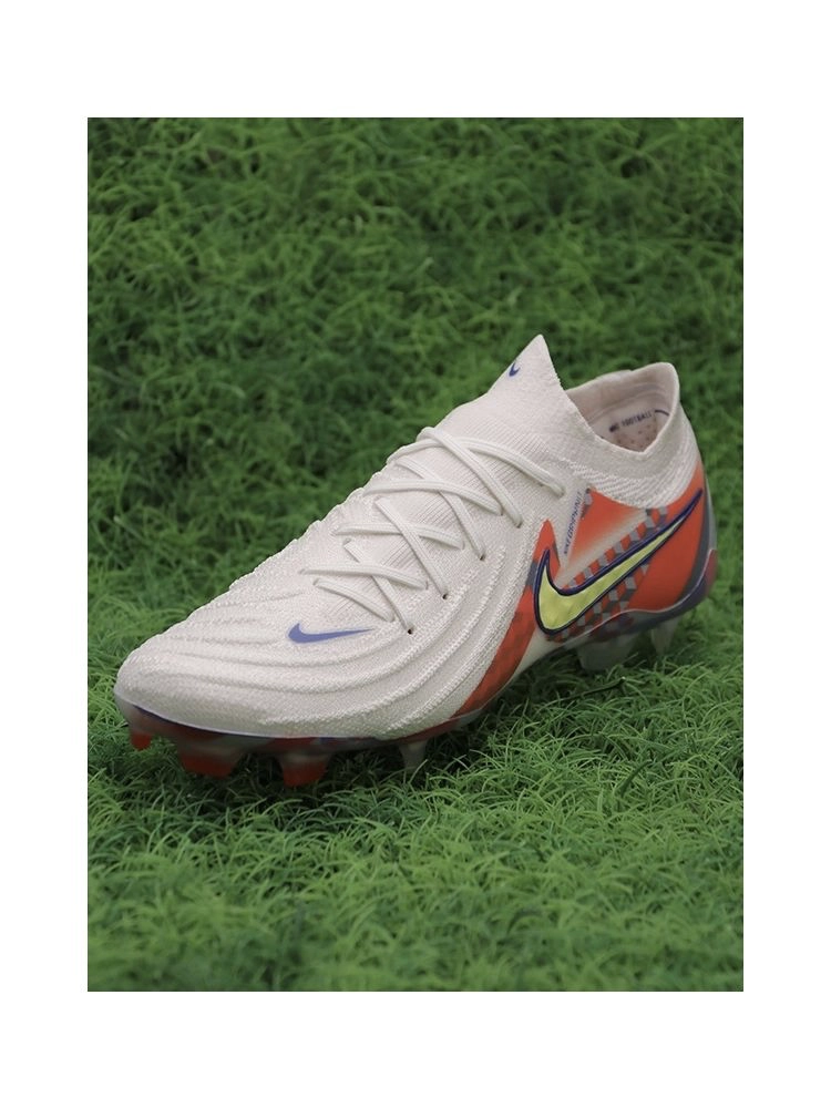 Nike Phantom GX II Elite FG Barna - White/Lite Zitron