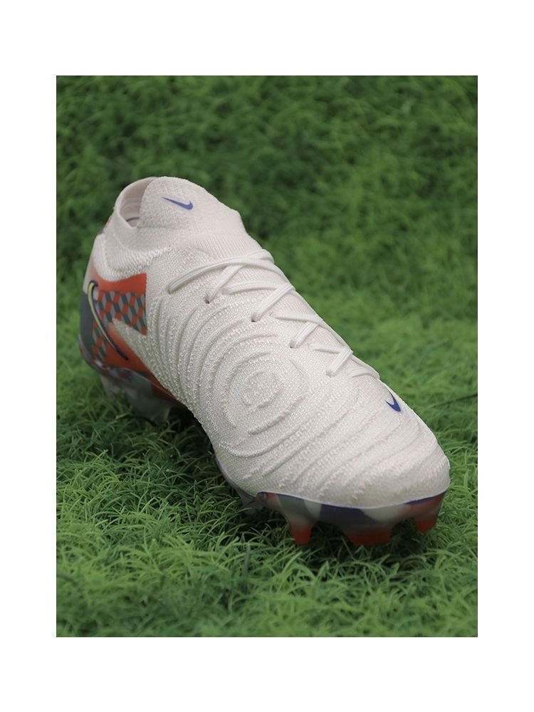 Nike Phantom GX II Elite FG Barna - White/Lite Zitron