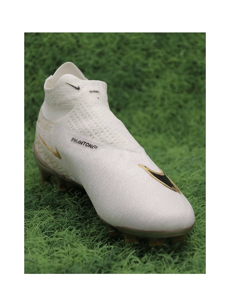 Nike Phantom GX Elite DF FG United Golden - White/Black/Metallic Gold