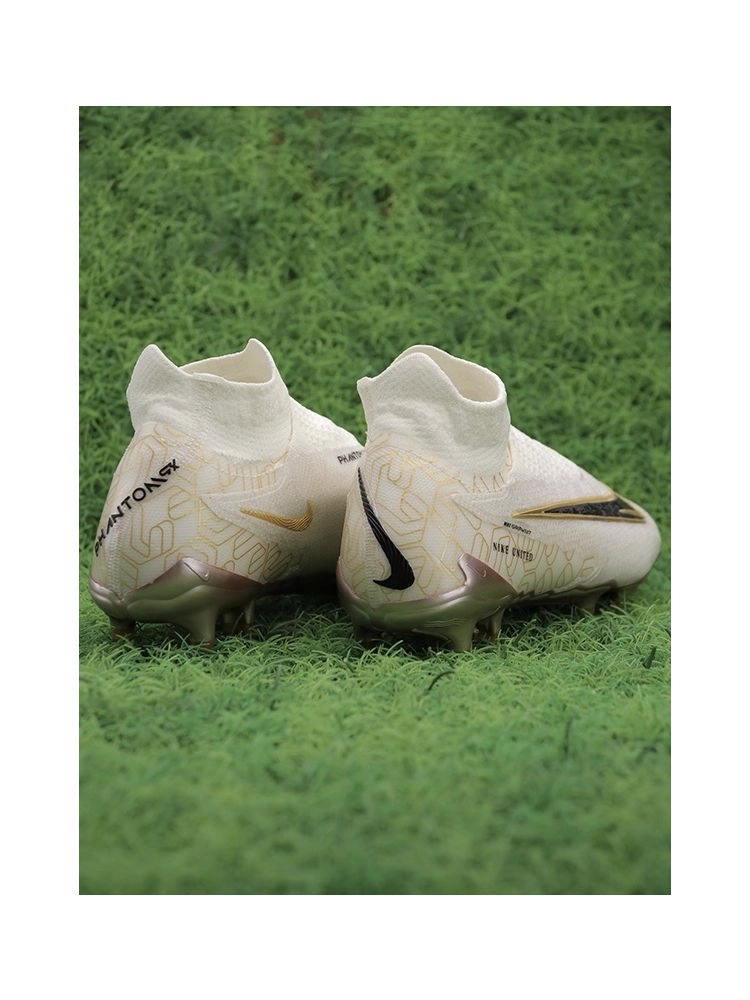 Nike Phantom GX Elite DF FG United Golden - White/Black/Metallic Gold