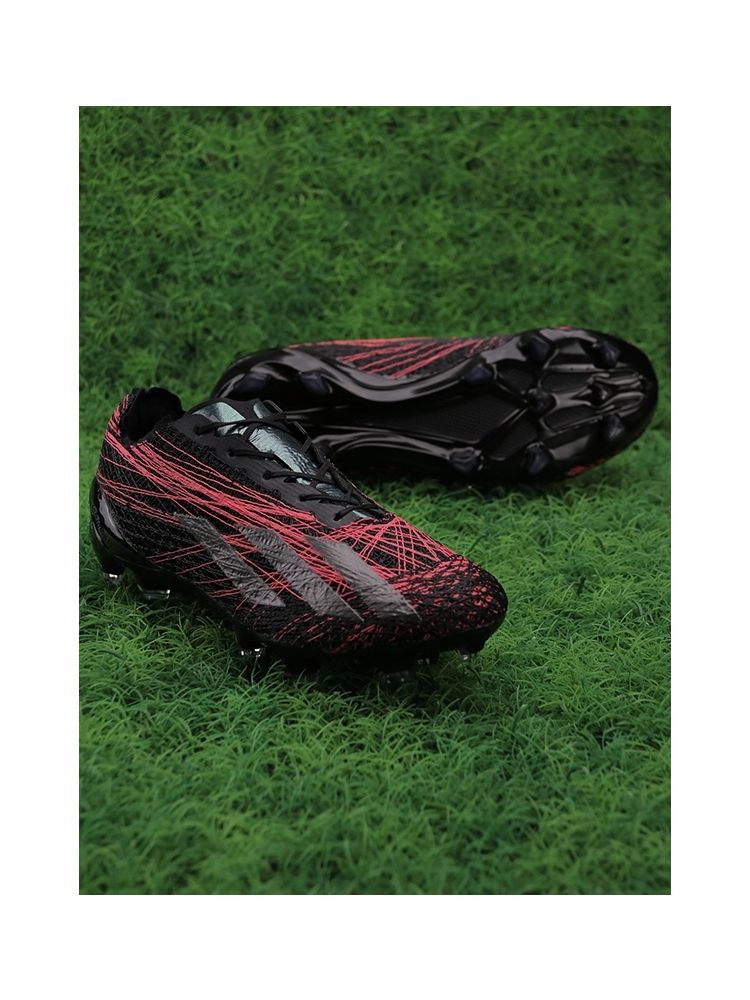 adidas X Crazyfast Strung+ FG - Black/Silver/Red