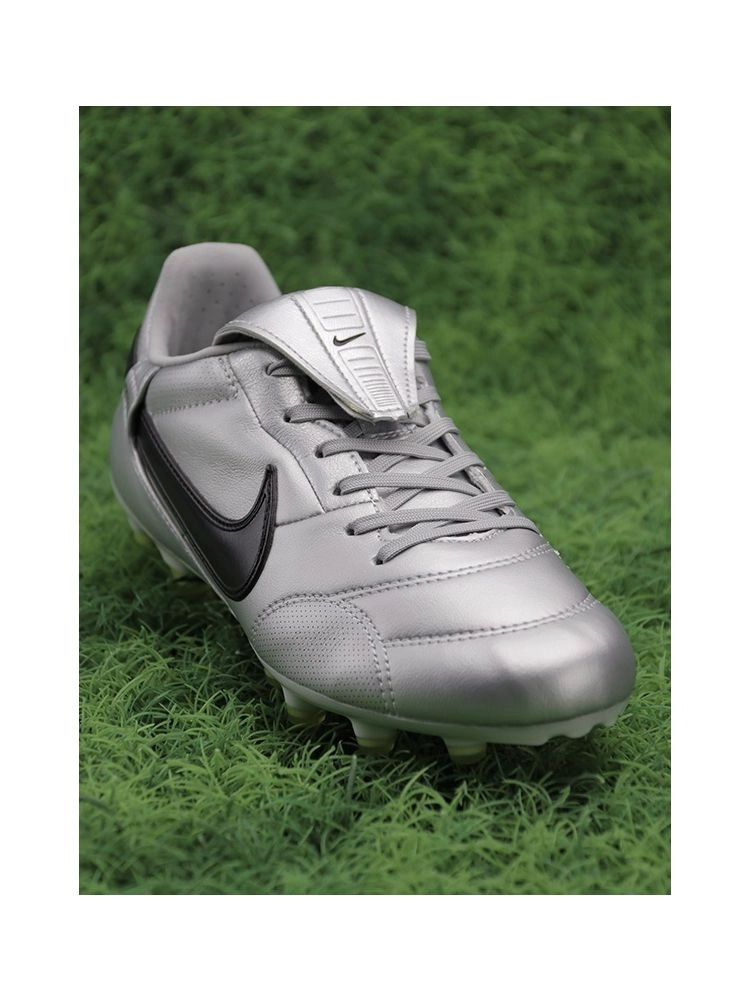 Nike The Premier III FG - Metallic Silver/Black/Volt