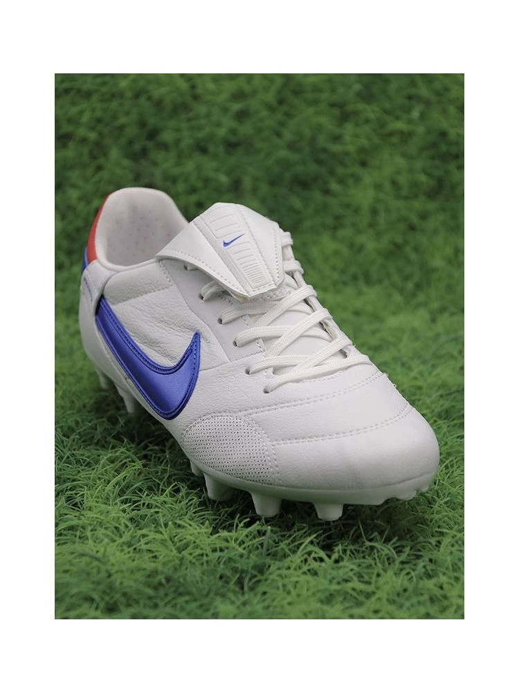 Nike The Premier III FG - White/Game Royal/University Red